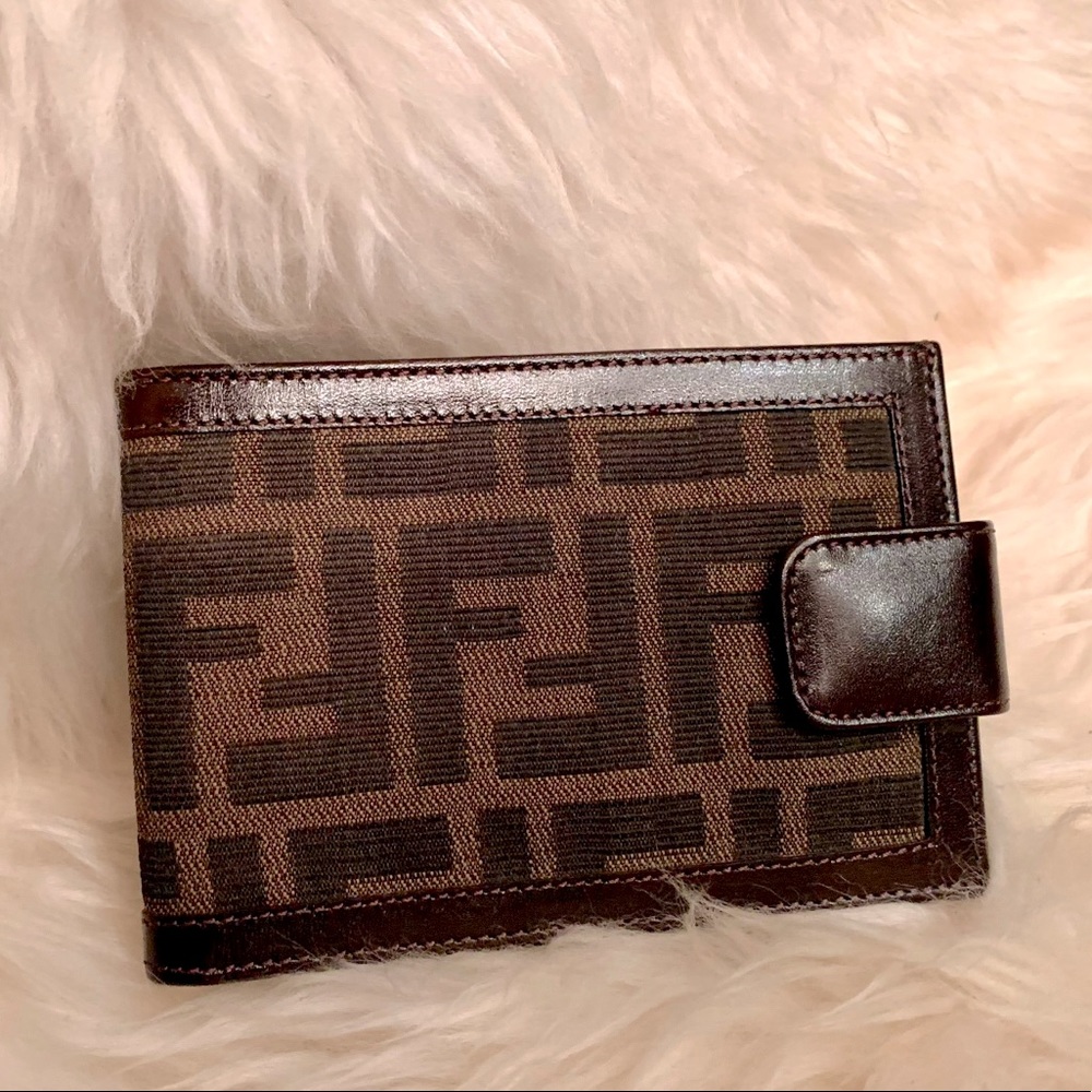 Authentic Fendi bill fold wallet